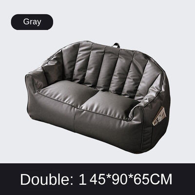 Nordic Lazy Bean Bag Living Room Balcony Leather Sofa Ins Internet Popular Tatami Bedroom Small