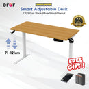 OROR Electric Height Adjustable Table With 4 Memory Height Standing Desk Study Table