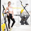 Home Exercise Bike Ultra-quiet Two-way Folding Magnetic Control Bicycle Exercise Bike Spinning Bike