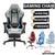 ARTISAM Massage Gaming Chair Rotating Armrest Computer Chair With Footrest Office Chair