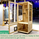 Family Luxury Cage Wooden House Cat Cabinet