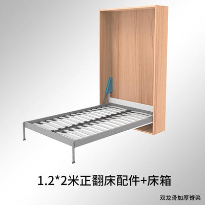 【Free Shipping】Forward Turning Invisible Bed Folding Bed Wall Bed Flap Bed Integrated