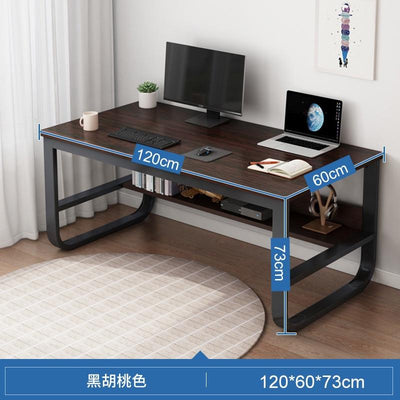 Simple Study Table Easy To Install Study Table With Bookshelf Small Office Table