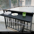 Balcony hanging table railing metal aluminum alloy hanging folding table modern home bar wall