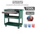 Syezyo Tool Cart Greenwood Auto Repair Tool Car Three Layer Trolley Multi Function Parts Car Mobile