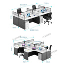 Office Table Staff 2021 Screen Office Simple Table Computer Chair Combination Partition Work Station