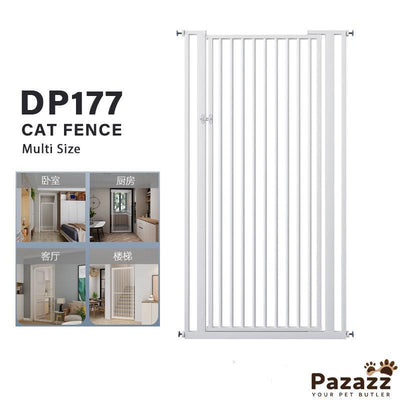 Pazazz Pet Dog/Cat Door Fence Indoor Pet Fence Gate Door Anti-jump Plus High Isolation Fence