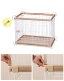 Cage Small Alice and Medium Sized Chai Bulldog Pet Dog Indoor Fence