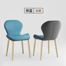 Dining Chair Waterproof Pu/Leather Dining Chair Living Room Leisure Chair Modern Backrest Chair