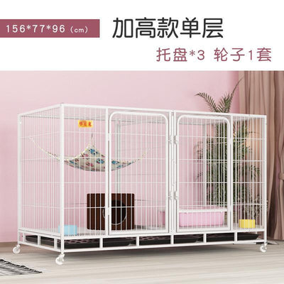 RUNPET Cat Cage Cat Cage Breeding Cage Three-tier Breeding Cage Cat Villa Pet Shop Cat House