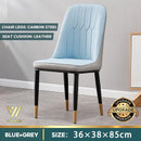 Nordic Flannel Dining Chair Home Dining Chair Living Room Leisure Chair Modern Hotel Chair