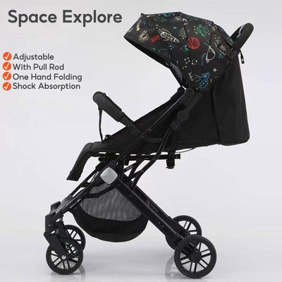 OSAD Baby Stroller Foldable Kids Travel Stroller Lightweight Compact Pram