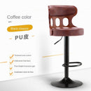 Backrest Lifting Modern High Simple Rotating Foot Bar Stool Cashier Front Desk Chair