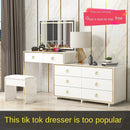 SENBIJU Internet Dresser Bedroom Modern Simple Celebrity Ins Style Makeup Table Small Apartment