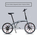 Hito 20 / 22 folding bicycle super light carrying aluminum alloy variable speed bicycle for male and