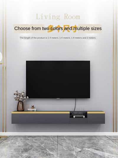 Light Luxury Internet Celebrity Wall-mounted Tv Ultra-thin Simple Post-modern Living Room Wall 2 m