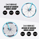 Wanghong variable speed dead flying bicycle male cycling road racing double disc brake pneumatic