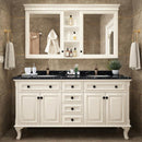 American Bathroom Cabinet Intelligent Mirror Cabinet Combination Bathroom Double Basin European Hand