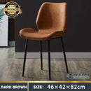 APOLLO PU Leather Dining Chair / Waterproof Designer Dining Chair / Wear-resistan Luxury Soft