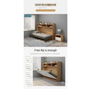 Beautiful Modern Simple Multi-functional Invisible Bedside Shelf Hidden Flip Small-sized