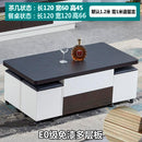 Lifting Modern Simple Small Family Folding Retractable Storage Pyrophyllite Coffee Table Dual