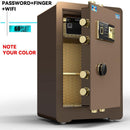 Safe Box 45/60/70/80cm Fireproof Safes Household Fingerprint Office Small Safe Box All-steel