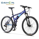 Dahon Mountain Bike 26 Inch Variable Speed MTB Disc Brake Shockproof Folding Bike Adult Men's And