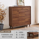 (MUWU) Shoe Cabinet Solid Wood Frame Large Capacity Porch Cabinet