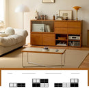 Koala Nordic Solid Wood Module Combination Cabinet, Simple Platform Tv Cabinet, Japanese Cherry Wood