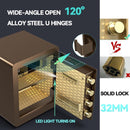 Safe Box 45/60/70/80cm Fireproof Safes Household Fingerprint Office Small Safe Box All-steel