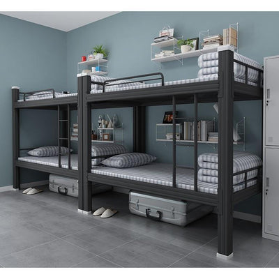 LAL Bed farme High Quality Heavy Duty Extra Thick Steel Bunk Bed Frame/Apartment Bed/Single Bunk Bed