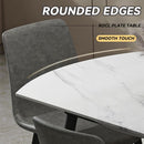 Retractable Slate Dining Table Round/Square Table Meeting Table Household Scratch And High