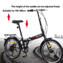 High Carbon Steel 7 Speed Foldable Adult Bike