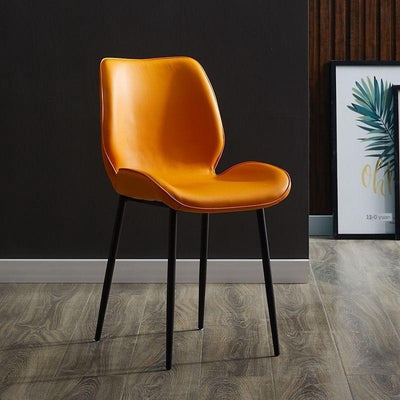 【Free Shipping】Simple Dining Chair Kitchen Upholstered Dining Table And Chair Home Lounge Chair Back