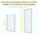 Cat Cage Pet Fence Anti Cat Door Fence 80-230cm Dog Baffle Anti Cat Household Isolation Fence Indoor