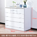 (No Need To Install) Solid Wood Storage Cabinet Modern Simple Chest Of Drawers American Bedroom