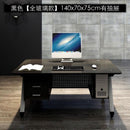 Boss desk single large class director tempered glass computer manager modern minimalist book table