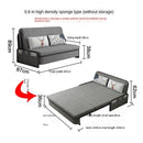 Small Foldable Sofa Bed Apartment Living Room Multi-functional Dual-use 1.5 m Wide Double Economical