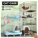 Oversized Cat Cage Cat Villa 1/2/3 Storey Large Family Indoor Cat House Cat Cage Pet cages