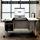 Boss desk single large class director tempered glass computer manager modern minimalist book table