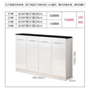 Shoe Cabinet Modern Paint White Large-capacity Locker Solid Wood Shoe Cabinet Ultra-thin Locker