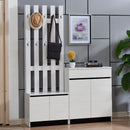 Cabinet Household Door Simple Modern Entrance Hall Hanging Coat Rack Large Capacity Partition Shoe