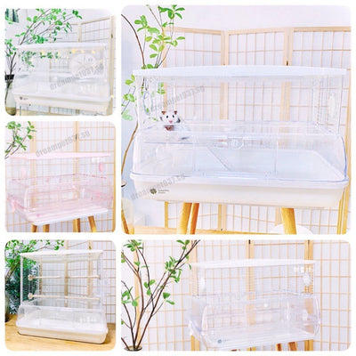 Villa Hamster Cage High Hamster Super Transparent Bottom Landscape Hamster Cage