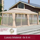 Sunshade Courtyard Roman Tent Umbrella Outdoor Canopy Rain-proof Stall Yurt Large Shed