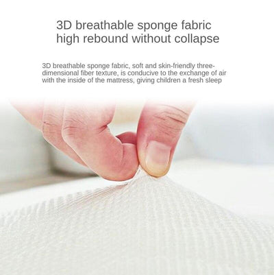 💕Baby Love👶Baby Mattress Children's Splicing Natural Coconut Palm Cushion Newborn Four Seasons