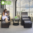 Balcony Tables And Chairs Five Pieces Of Outdoor Wicker Chair Three Pieces Of Indoor Living Room