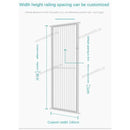 Large Pet and Cat Medium Dog Door Fence Protective Railing Elevated Indoor Jumping Cage