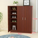 Simple Large Capacity Solid Wood Shoe Storage Multi-functional Hall Cabinet