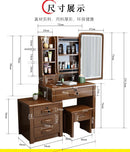 All Solid Wood Bedroom Modern Simple Multifunctional Dressing Table High End Dressing Table Chinese