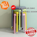 【Buy 3 Get 1 Free】Stackable Plastic Stool Living Room Use Plastic Dining Stool/Dining Chair Step